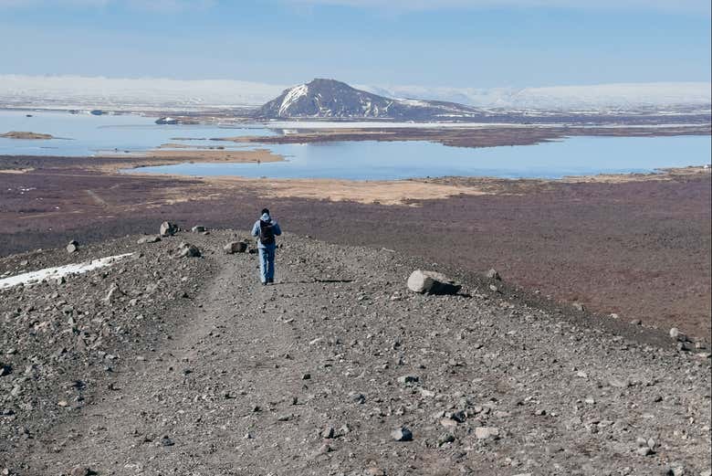 Paisajes del lago Mývatn