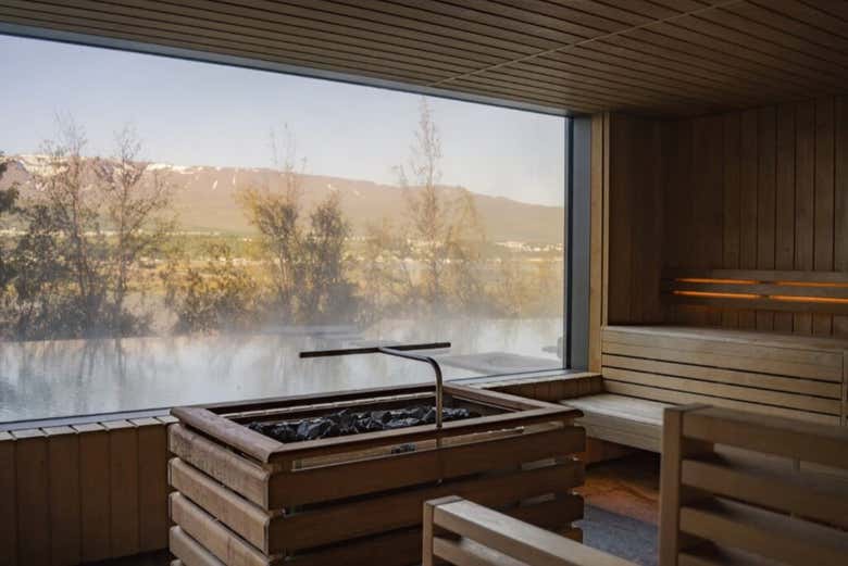 Forest Lagoon conta com uma sauna sueca-finlandesa