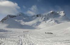 Passeio de moto de neve pelo glaciar Langjökull