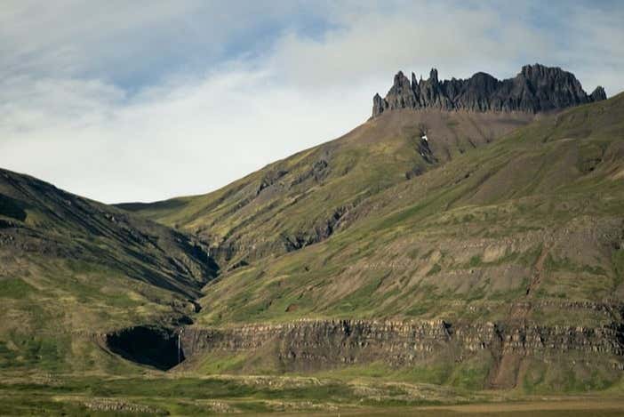 Montes del valle de Breiðdalur