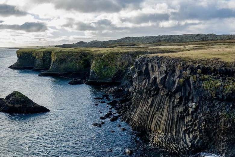 Acantilados de basalto en la Península de Snaefellsnes