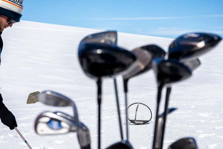 Glacier Golf!