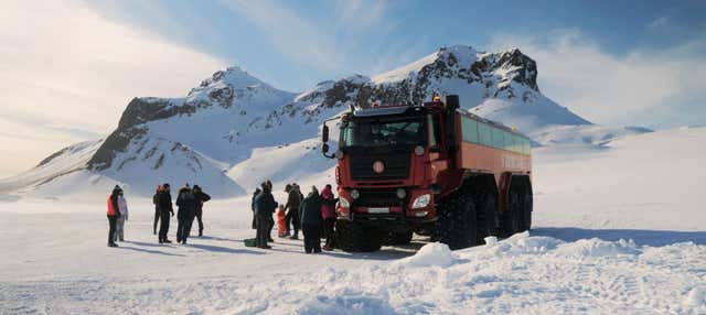 Tour en monster truck por el glaciar Langjökull