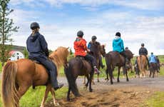 Passeio a cavalo pelas montanhas de Hella