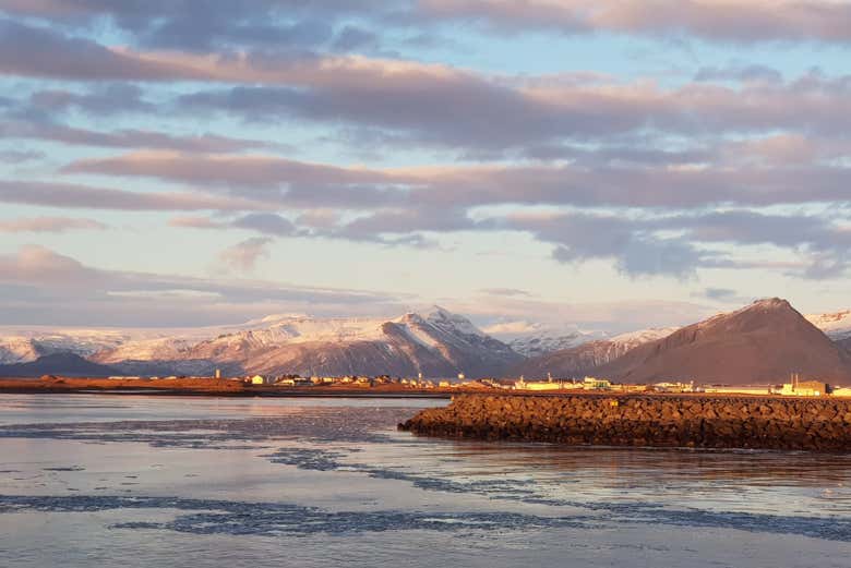 Paisajes del puerto de Höfn