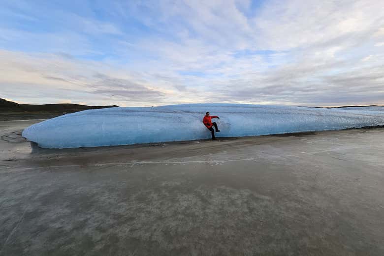 Veremos paisajes helados impresionantes