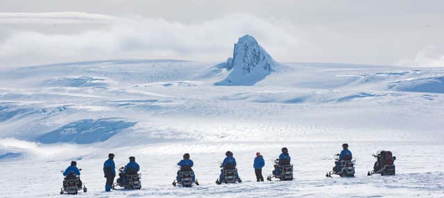 Balade en motoneige sur le glacier Vatnajökull