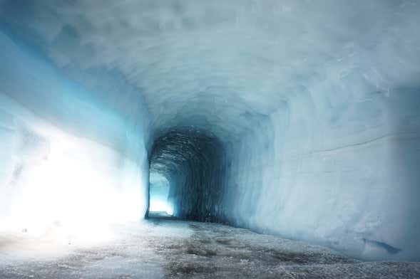 Tour por la cueva de hielo del glaciar Langjökull