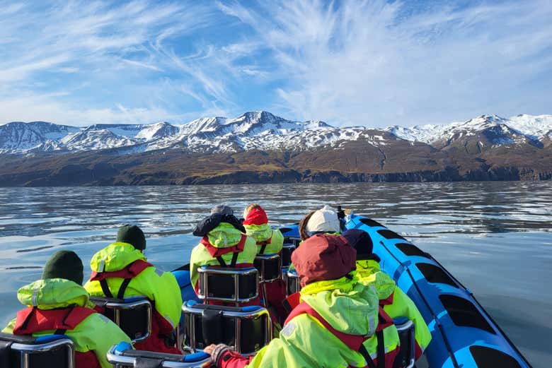 Los impresionantes paisajes nevados de Húsavík