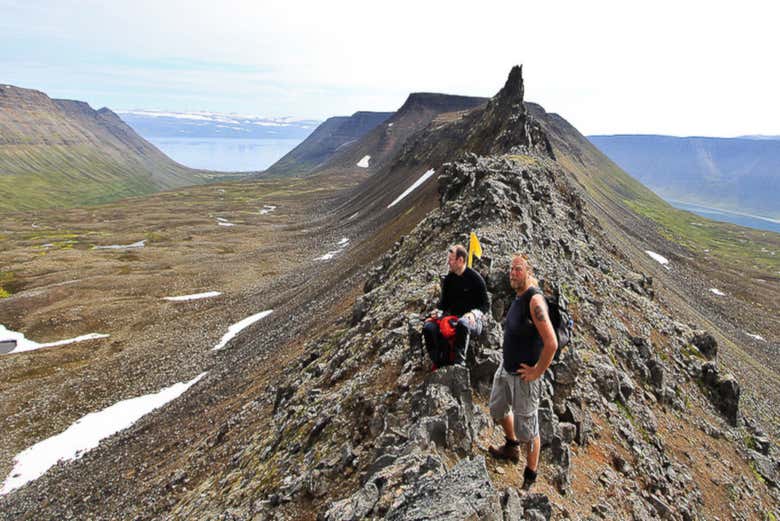 Westfjords guided hike