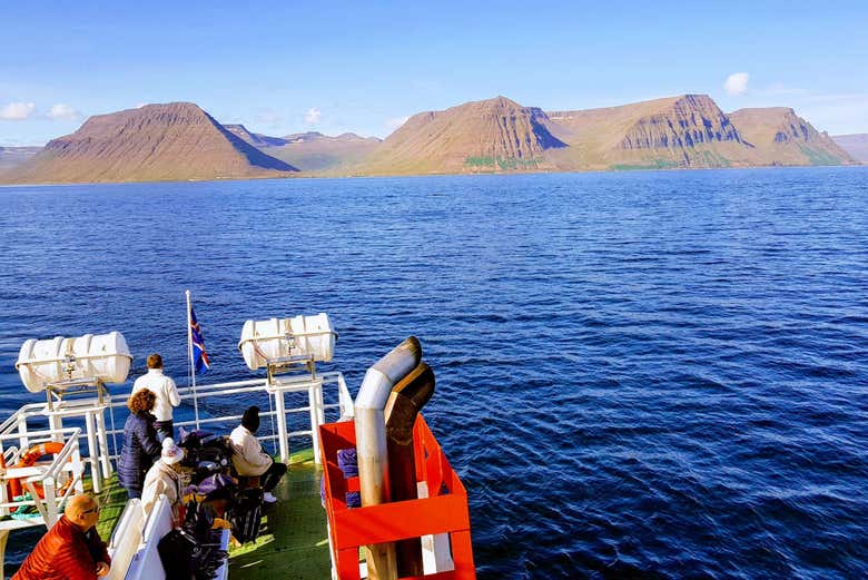 Durante la travesía