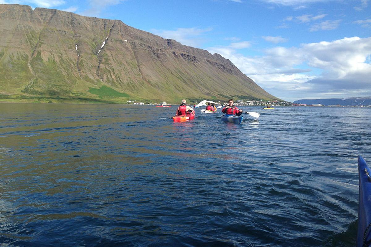 Balade à vélo et en kayak aux Westfjords