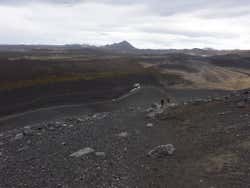 Parking à Hverfjall