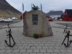 Sculpture d'Isafjordur