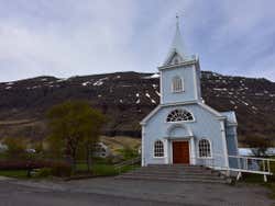Église Bleue de Seydisfjordur
