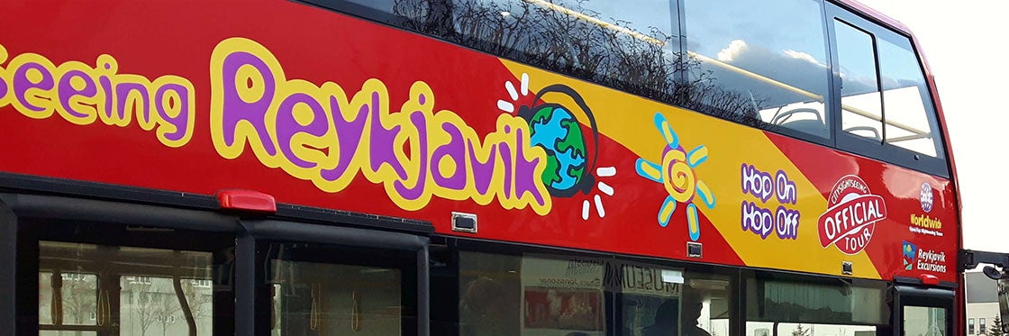 Bus touristique à Reykjavik