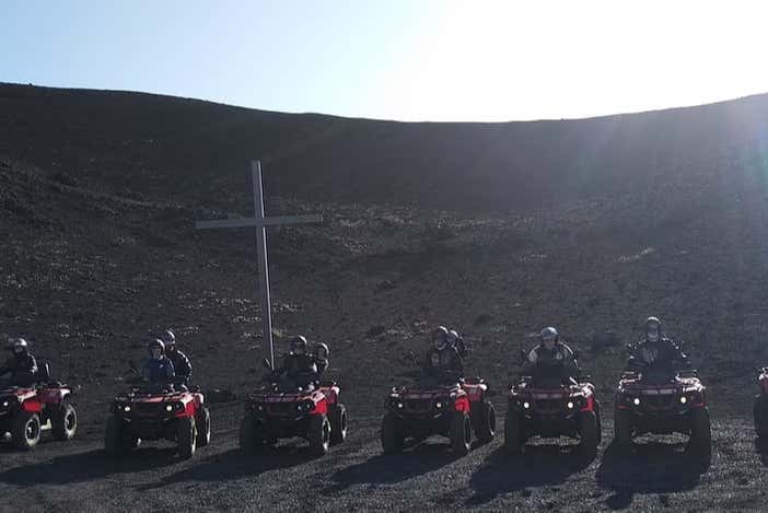 Treat yourself to amazing views of volcanic landscapes