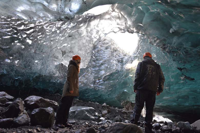 La grotte de glace du glacier Vatnajökull