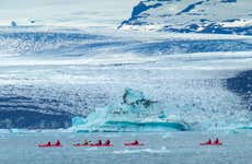 Tour de caiaque pela lagoa glaciar Jökulsárlón