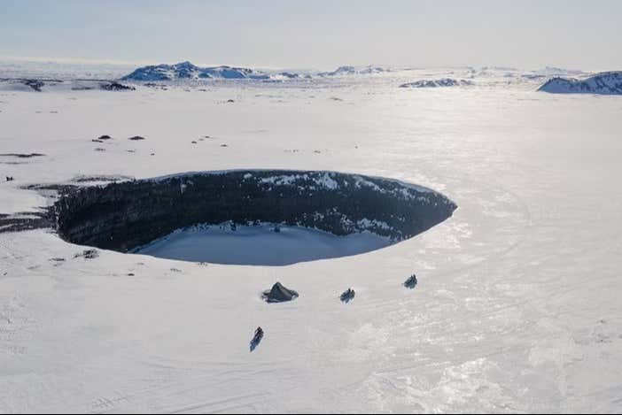 Paisales de los alrededores del lago Mývatn