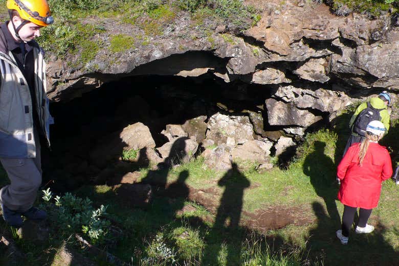 Exterior de la cueva