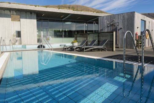 Piscinas del spa Laugarvatn Fontana