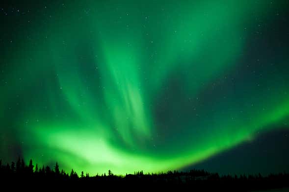 Cruzeiro da aurora boreal