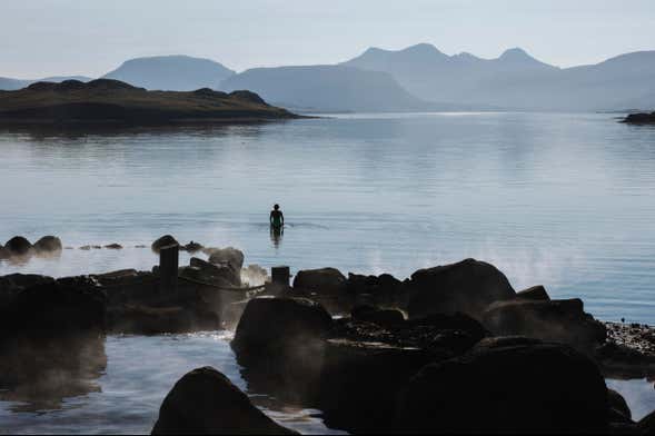 Hvammsvík Hot Springs