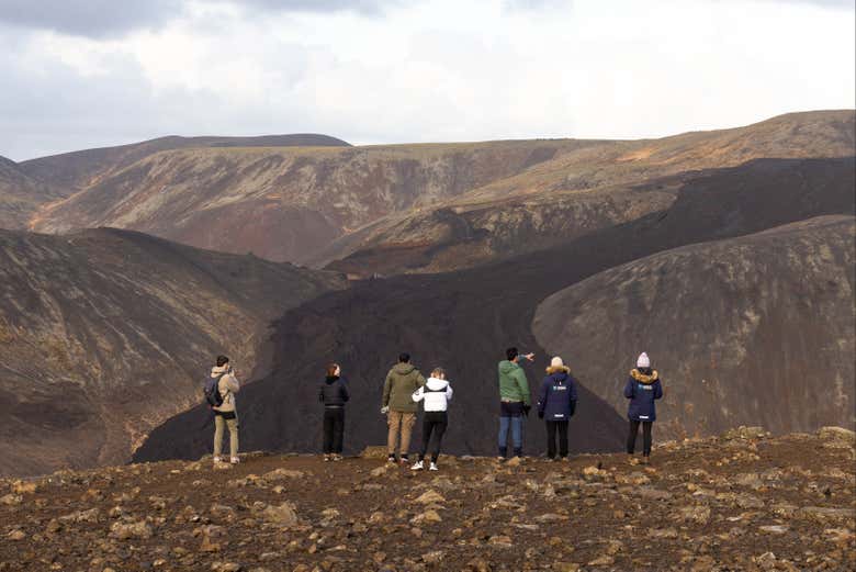 Ammirando i resti vulcanici del Geoparco di Reykjanes