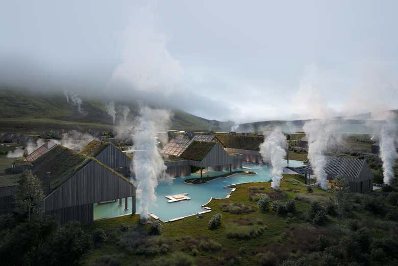 Sumergiros en piscinas termales rodeadas de naturaleza