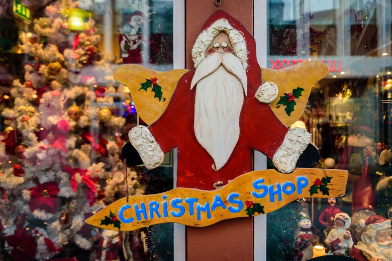 Christmas shops in Reykjavik