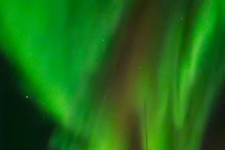 Admiraréis las increíbles cortinas de luz en el cielo ártico