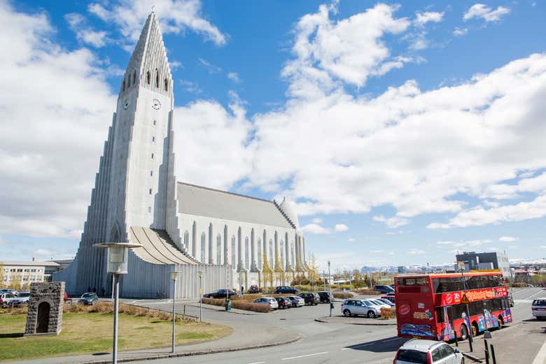 The iconic Hallgrímskirkja church