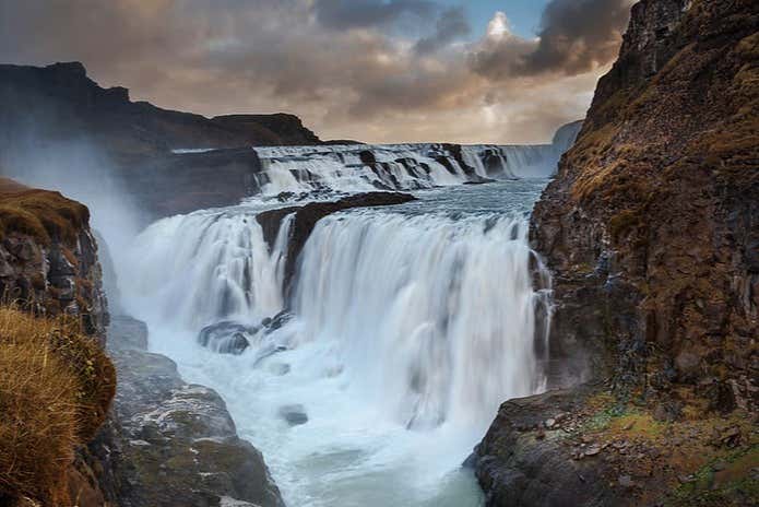 La cascada Gullfoss