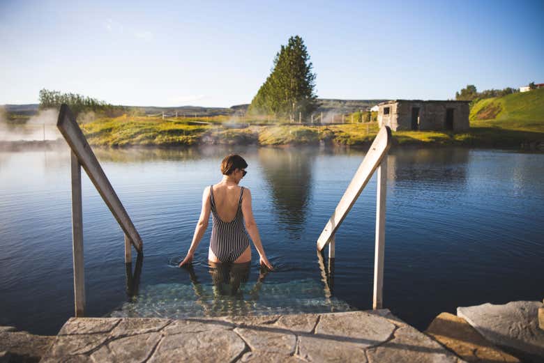 Un baño en la Laguna Secreta