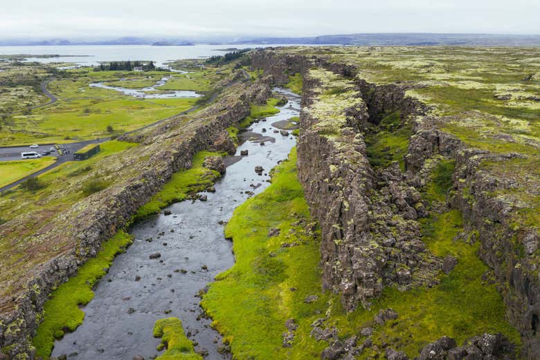 Parque Nacional de Þingvellir en Islandia