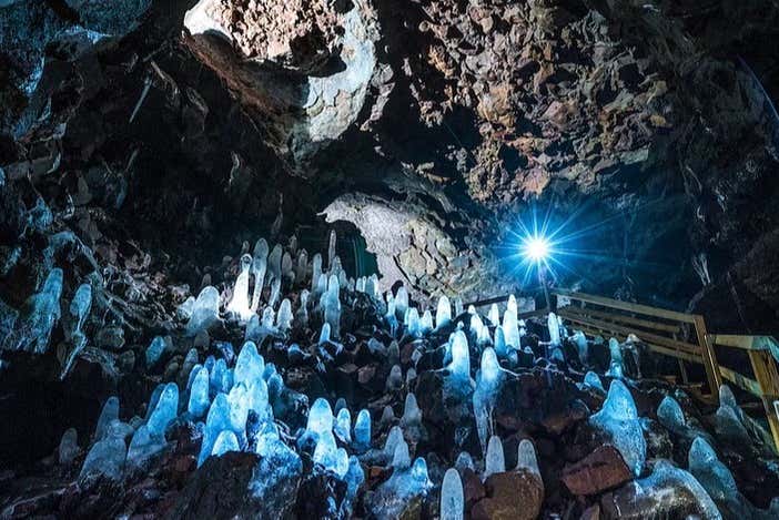 Interior da gruta