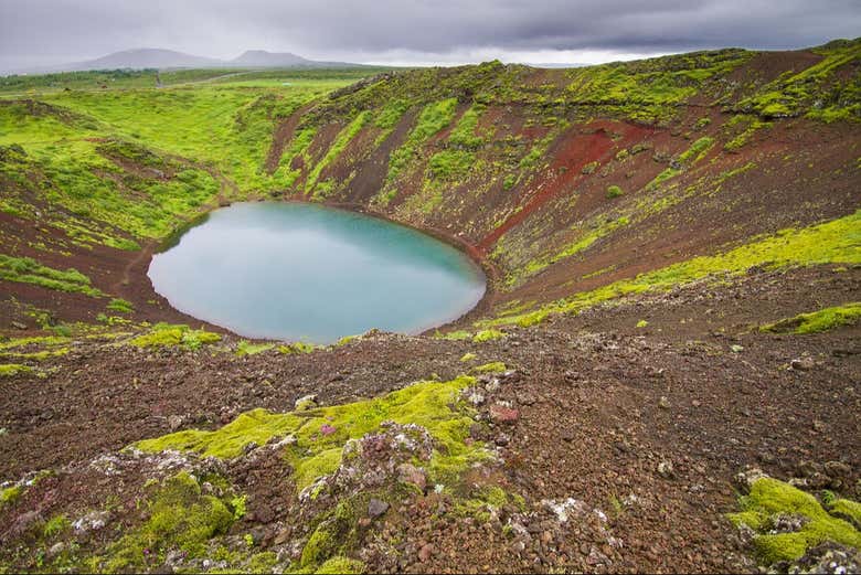 El lago Kerið