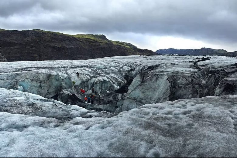 Conheceremos os glaciares da Islândia