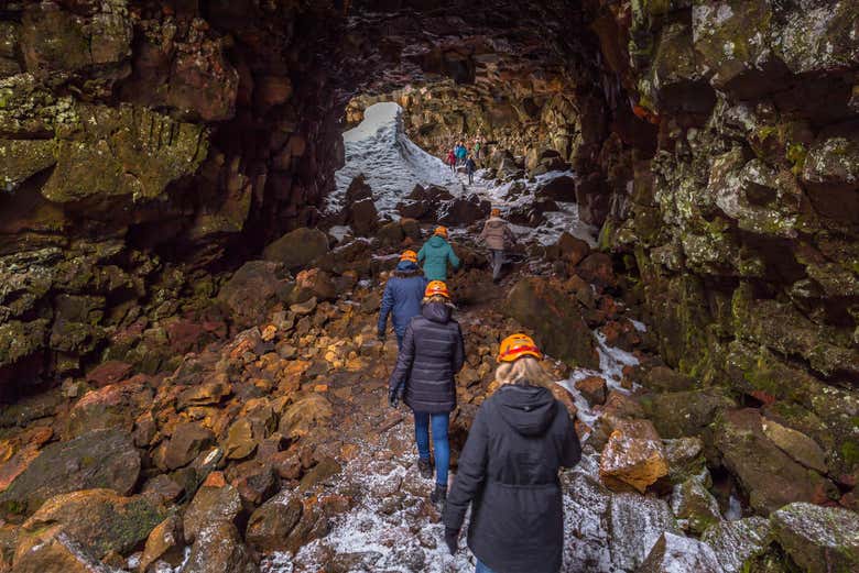 Grottes volcaniques de Raufarhólshellir