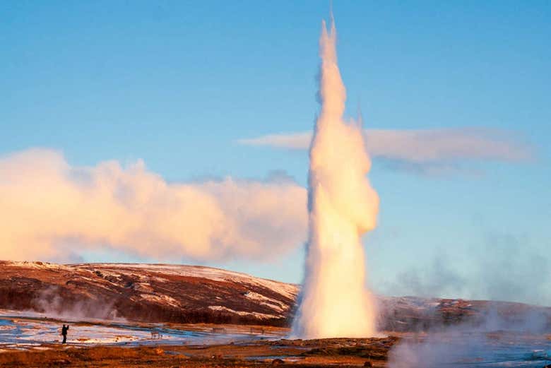 Eruzione del geyser Strokkur