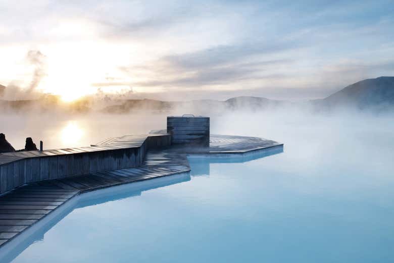 Blue Lagoon en Islandia