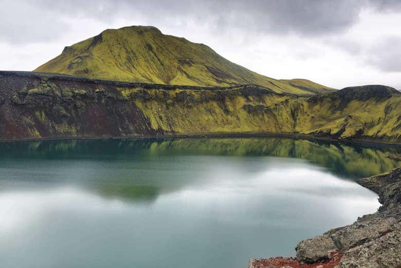 Lago vulcanico Hnausapollur