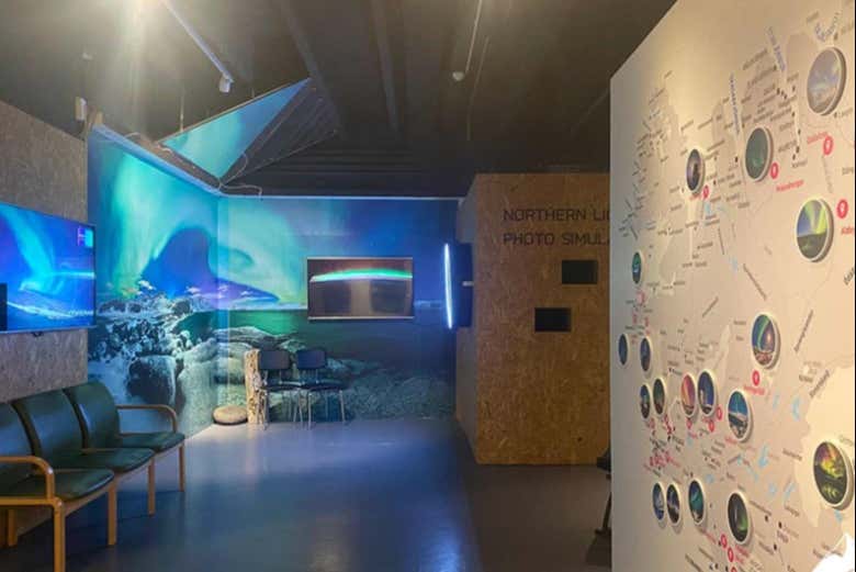 A história das auroras no Northern Lights Center