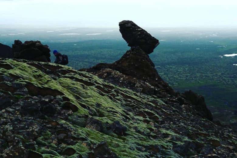 Contemplando il panorama