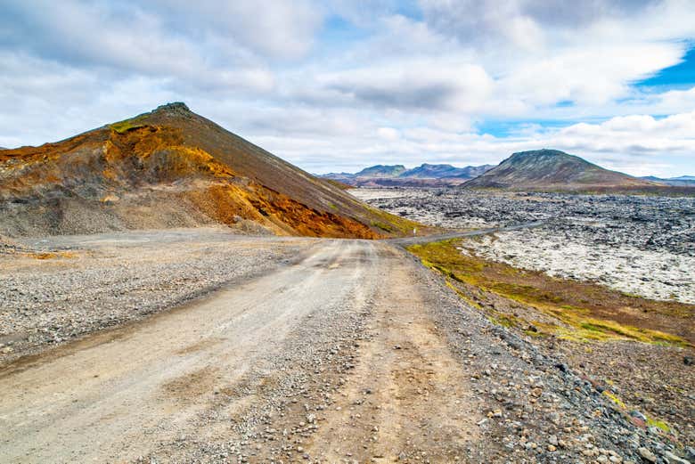 Paysage volcanique de la péninsule de Reykjanes