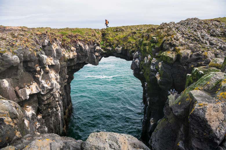 Take in the incredible landscapes of Iceland