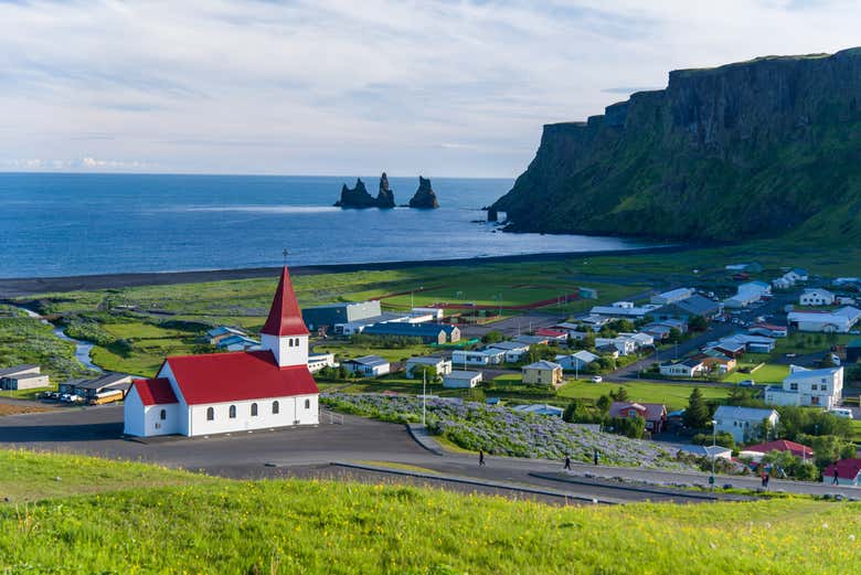 El pueblo pesquero de Vík í Mýrdal
