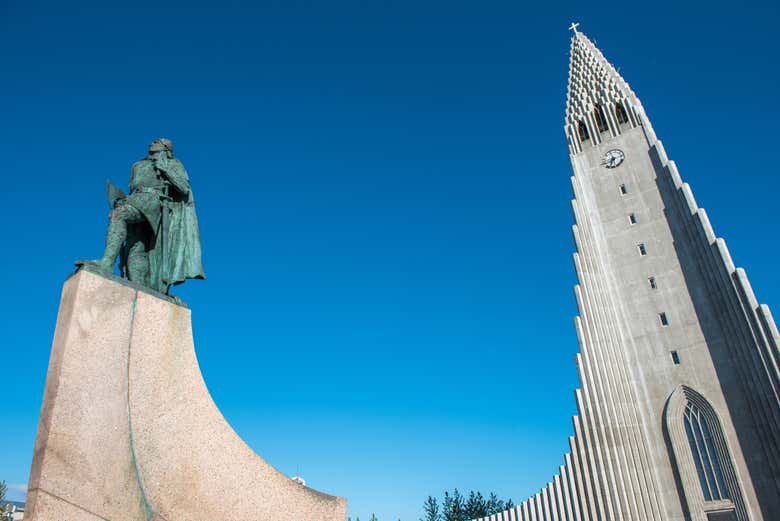 La scultura di Leifur Eiríksson