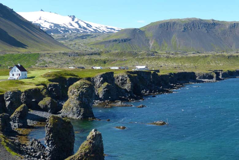 Costa islandesa de Snaefellsnes